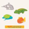 Battat – 10 Stackin’ Bath Boats – Numbered & Stackable Bathtime – Floating Toys For The Bath, Pool, Beach – Educational Toys – 6+ Months(Bath Toys)