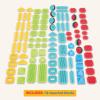 Battat – Bristle Blocks – STEM Interlocking Building Blocks – 36 Pieces Playset – Developmental Toys for Toddlers & Kid – Basic Builder Box – 2+ Years(112pc Builder Set!)