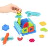 Battat – Bristle Blocks – STEM Interlocking Building Blocks – 50 Pieces Playset – Reusable Carry Case – Developmental Toys for Toddlers & Kids – Basic Builder Case – 2+ Years(113-Piece (Blue))
