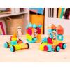 Battat – Bristle Blocks – STEM Interlocking Building Blocks – 50 Pieces Playset – Reusable Carry Case – Developmental Toys for Toddlers & Kids – Basic Builder Case – 2+ Years(85Pc Safari Adventure!)