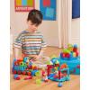 Battat – Bristle Blocks – STEM Interlocking Building Blocks – 50 Pieces Playset – Reusable Carry Case – Developmental Toys for Toddlers & Kids – Basic Builder Case – 2+ Years(113-Piece (Blue))