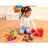 Battat – Bristle Blocks – STEM Interlocking Building Blocks – 85 Pieces Playset – Reusable Storage Bin – Developmental Toys for Toddlers & Kids – 2+ Years(85-Piece)