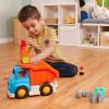 Battat – Building Blocks – 47 Pieces Brick Set – Colorful & Chunky Bricks – Unique Wheel Bricks – 12+ Months – Locbloc Red Builder’s Wagon(Dump Truck)