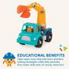 Battat – Classic Construction Toy – Pretend Play Tools – Toddler Trucks – Dexterity Building Toy – 3+ Years– Take – Apart Crane(33pc Crane Truck)