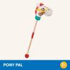 Battat – Classic Hobby Horse – Plush Stick Horse – Wooden Pole & Sensory Textures – Realistic Sounds – 2+ Years – Pony Pal(Hobby Horse)