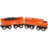Battat – Classic Trains – 6 Pieces Wooden Railroad Set – Magnetic Toy Trains – Train Engines & Cars – 3+ Years– Wooden Locomotives & Freight Cars(Set 1)