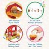 Battat – Farm Animal Play Set – 25 Animals, Fences, Farmers, Tractor, Trailer & More for Toddlers 18 Months+(Musical Barn Playset)