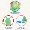 Battat – Inflatable Bouncer – Air Pump Included – Bouncy Animal – Soft & Safe – 18+ Months – Hoppin’ Dino(Dinosaur)