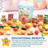 Battat – Play Circle – Play Food – Kitchen Toys – Grocery Store – Pretend Play – Pantry In A Bucket – 3+ Years(79 Pieces)