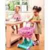 Battat – Play Circle – Shopping Cart & Grocery Set For Kids – Toy Food – Play Kitchen – Pretend Play – 3+ Years(Shopping Cart (Pink))