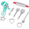 Battat – Play Dinner Set – 45 Pieces Tea Party & Supper Playset – Pretend Kitchen Toys – Tea Pot, Plates, Cutlery – 3+ Years(Deluxe Kitchen)