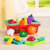 Battat – Play Food Toy for Kids – Cooking Chef Role Play Toys Pretend – Farmers Market Produce Basket – Toddler Pretend Fruit – 2+ Years – Farmers Market Produce Basket(Red)