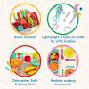 Battat – Play Kitchen & Market – Toddler – Friendly Size – Chalkboard Menu & Oven Dials – 25 Toy Cooking Accessories – 2+ Years – Two n’ One Cookin’ Fun(Kitchen Set – 71 Pcs)