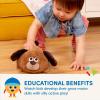 Battat – Plush Crawling Toy Dog – Interactive Stuffed Animal – Toy Puppy With Movement & Sounds – Tummy Time Toys For Toddlers – 12+ Months – Wag n’ Waddle Pup(Dog)