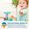 Battat – Shape Sorter – Colorful Sorting Toy – 3 Shapes & Sounds – Educational & Developmental Toy for Toddlers – 18+ Months – Shapes and Sound Sorter