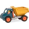 Battat – Spinning Cement Truck – Classic Toddler Trucks – Kids Construction Toys – Soft Rubber Wheels – Cement Mixer – 18+ Months(Dump Truck)
