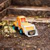 Battat – Spinning Cement Truck – Classic Toddler Trucks – Kids Construction Toys – Soft Rubber Wheels – Cement Mixer – 18+ Months(Front End Loader Truck)