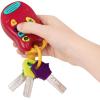 Battat – Toy Car Keys Set – 3 Keys & Remote With 4 Fun Sounds – Mini Flashlight – With Fob For Baby, Toddler – 10+ Months –(Keys)