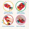 Battat – Toy Car Keys Set – 3 Keys & Remote With 4 Fun Sounds – Mini Flashlight – With Fob For Baby, Toddler – 10+ Months –(Keys)