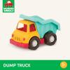 Battat – Wonder Wheels – 3 Pieces Toy Truck Set – Dump, Tow Cement– Toy Construction Vehicles – Recyclable Materials – 1 year +, Yellow(Dump Truck)