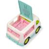 Battat – Wonder Wheels – Blue Toy Camper Van – Toy Rv For Kids, Toddlers – Realistic Details – Recyclable Materials – Camper Van – 1 Year +(Ice Cream Truck)