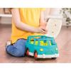 Battat – Wonder Wheels – Blue Toy Camper Van – Toy Rv For Kids, Toddlers – Realistic Details – Recyclable Materials – Camper Van – 1 Year +(Van)