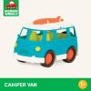 Battat – Wonder Wheels – Blue Toy Camper Van – Toy Rv For Kids, Toddlers – Realistic Details – Recyclable Materials – Camper Van – 1 Year +(Van)
