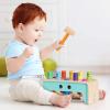 Battat – Wooden Hammer Toy for Kids, Toddlers – Pounding Bench with Pegs and Mallet – Colorful Developmental Toy – 1 Year + – Pound & Count Bench(Wooden Pounding Pegs)