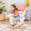 Battat – Zebra Rocking Horse – Wooden Rocker & Plush Body – Active Play Toy – Sturdy & Durable – 12+ Months – Rockin’ Zebra(Zebra)