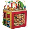 Battat – Activity Cube With Farm Theme – Educational Wooden Toys For Toddlers And Kids – 1 Year +(Standard)