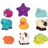 Battat – Assorted Bath Toys – 9 Pieces Animal Squirters – Pool – 10 Months+ – Bath Buddies (9 Pieces)(Bath Buddies – 9 Pcs)