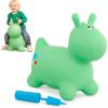 Battat – Inflatable Bouncer – Air Pump Included – Bouncy Animal – Soft & Safe – 18+ Months – Hoppin’ Dino(Dinosaur)