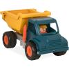 Battat – Spinning Cement Truck – Classic Toddler Trucks – Kids Construction Toys – Soft Rubber Wheels – Cement Mixer – 18+ Months(Dump Truck)