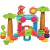 Battat- Bristle Blocks- STEM Interlocking Building Blocks- 58 pc Playset- Reusable Storage Bucket- Developmental Toys for Toddlers & Kids- Jungle Adventure- 2 Years +(58pc Jungle Adventure!)