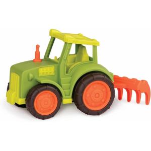 Battat – Wonder Wheels – Tractor With Rake – Developmental Farm Toy For Kids, Toddlers – Durable & Sturdy Toy Truck – 1 year +