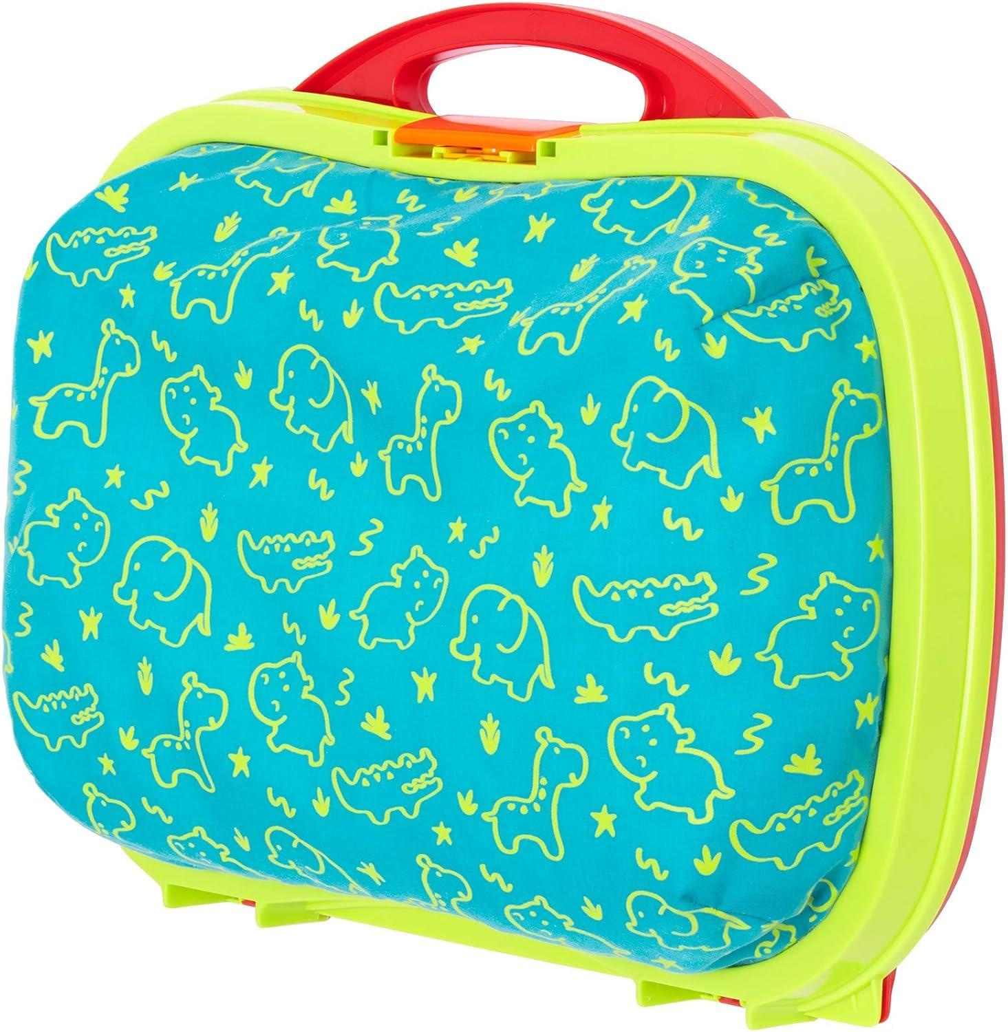 imageBattat  Lap Drawing Board  Portable Drawing Pad For Kids  Doodle Pad  4 Color Markers  2 Years   Lap Drawing Board