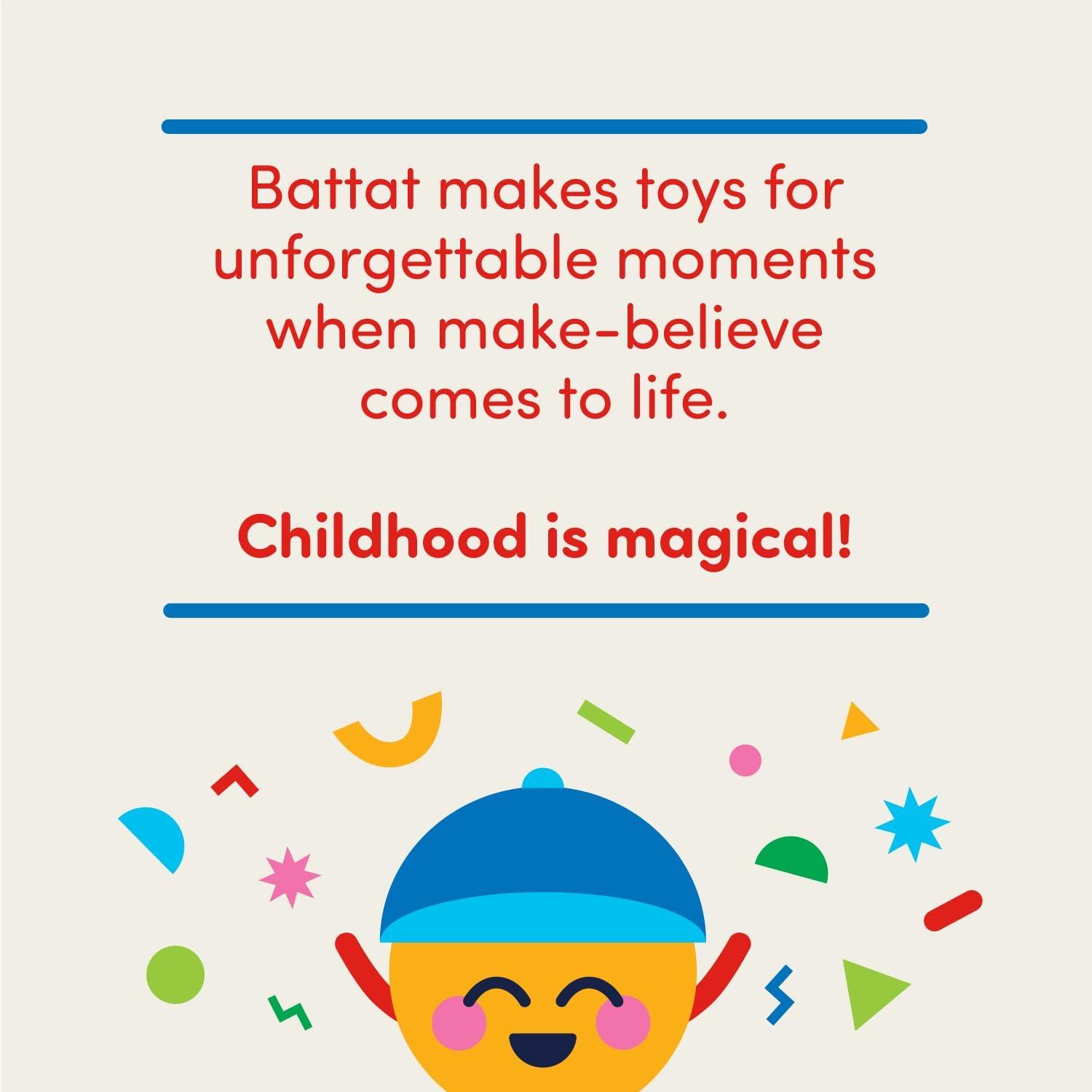 image:imageBattat Ladybug Toy Ball Popper Toy for Toddlers 20 Small amp Colorful Balls 12 Months Pushtop