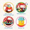Battat – Ladybug Toy – Ball Popper – Toy for Toddlers – 20 Small & Colorful Balls – 12+ Months –Pushtop