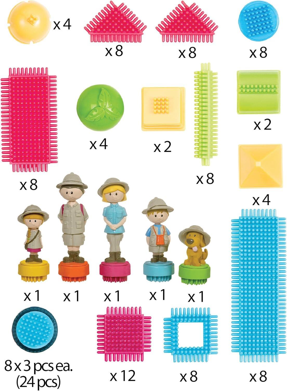 image:imageB Toys Bristle Blocks Safari Adventure Carrying Case