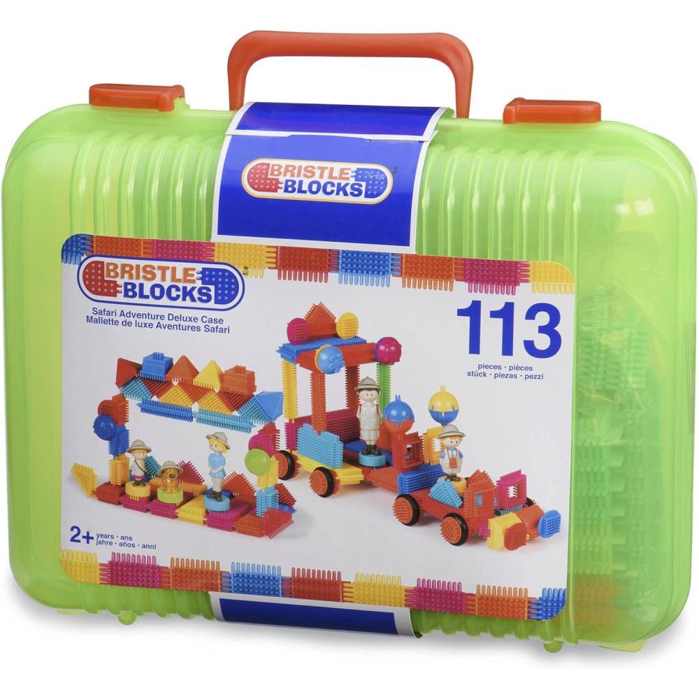 image:imageB Toys Bristle Blocks Safari Adventure Carrying Case
