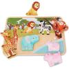 Battat – Chunky Animal Puzzle for Toddlers – Wooden Toys – Educational Toys – 18+ Months