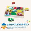 Battat – Chunky Vehicle Puzzle – Wooden Toys – Educational Toys – 18+ Months