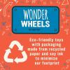 Battat- Wonder Wheels- Yellow Toy 4X4 – Off-Road Toy Truck – Pretend Play- Recyclable Materials – 1 Year +