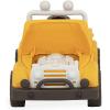 Battat- Wonder Wheels- Yellow Toy 4X4 – Off-Road Toy Truck – Pretend Play- Recyclable Materials – 1 Year +