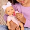 Baby Sweetheart by Battat – Feeding Time 12-Inch Doll for Newborn with Soft Body & Easy – to – Read Story Book and Accessories(Bath Time)