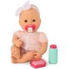 Baby Sweetheart by Battat – Feeding Time 12-Inch Doll for Newborn with Soft Body & Easy – to – Read Story Book and Accessories(Bath Time)