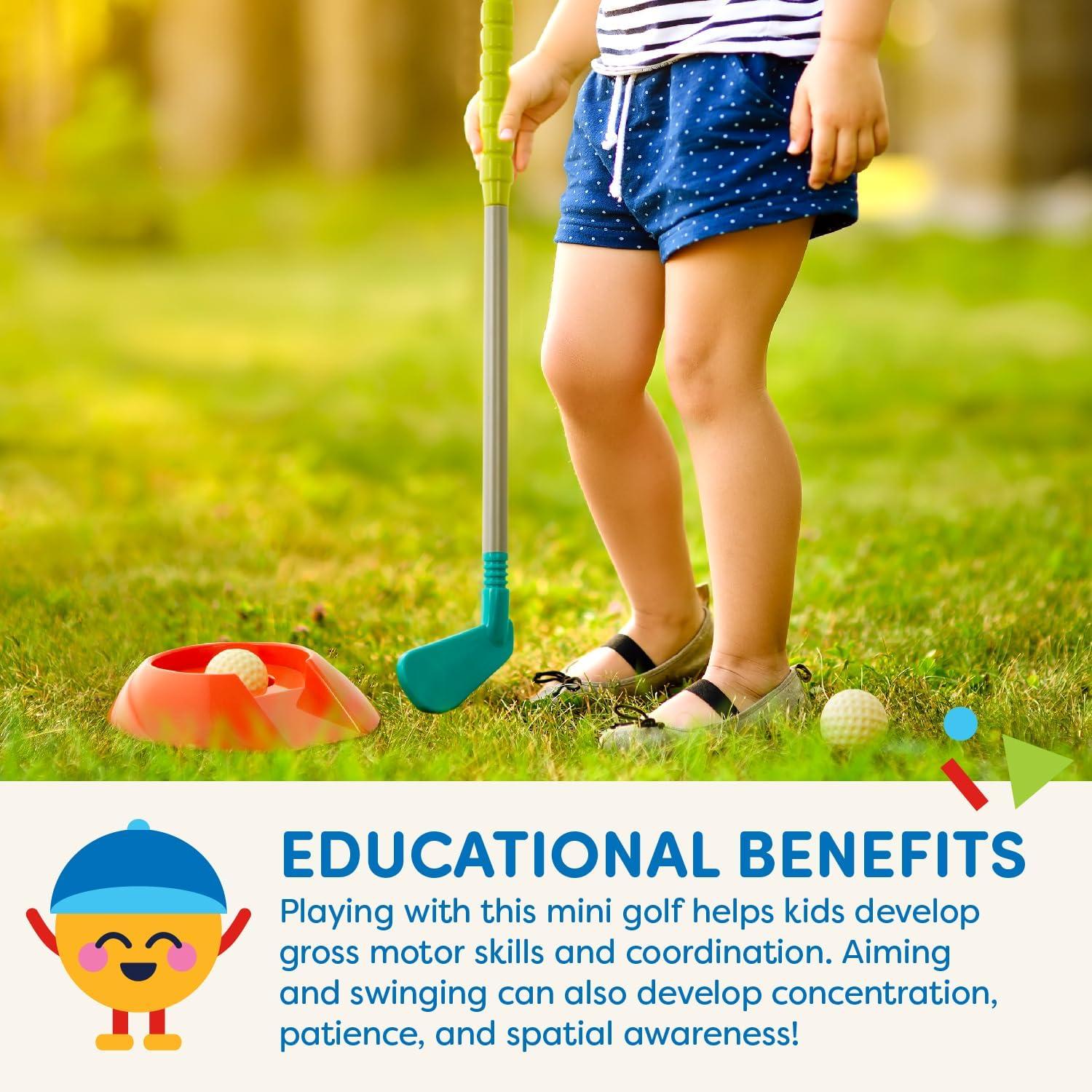 imageBattat Jouons au golf Ensemble de golf pour enfants 3 ans et
