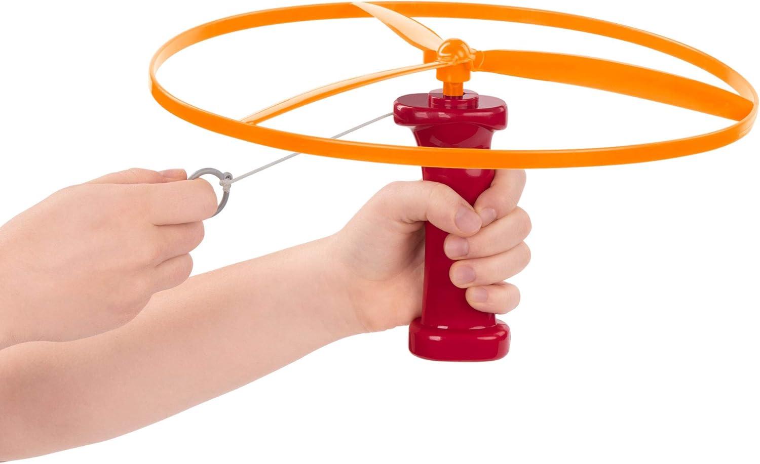 imageBattat Skyrocopter Jouet Disque Volant 2 lanceurs et 4 disques Jeu dhlicoptres Jouet dextrieur pour lt 3 Ans et 38