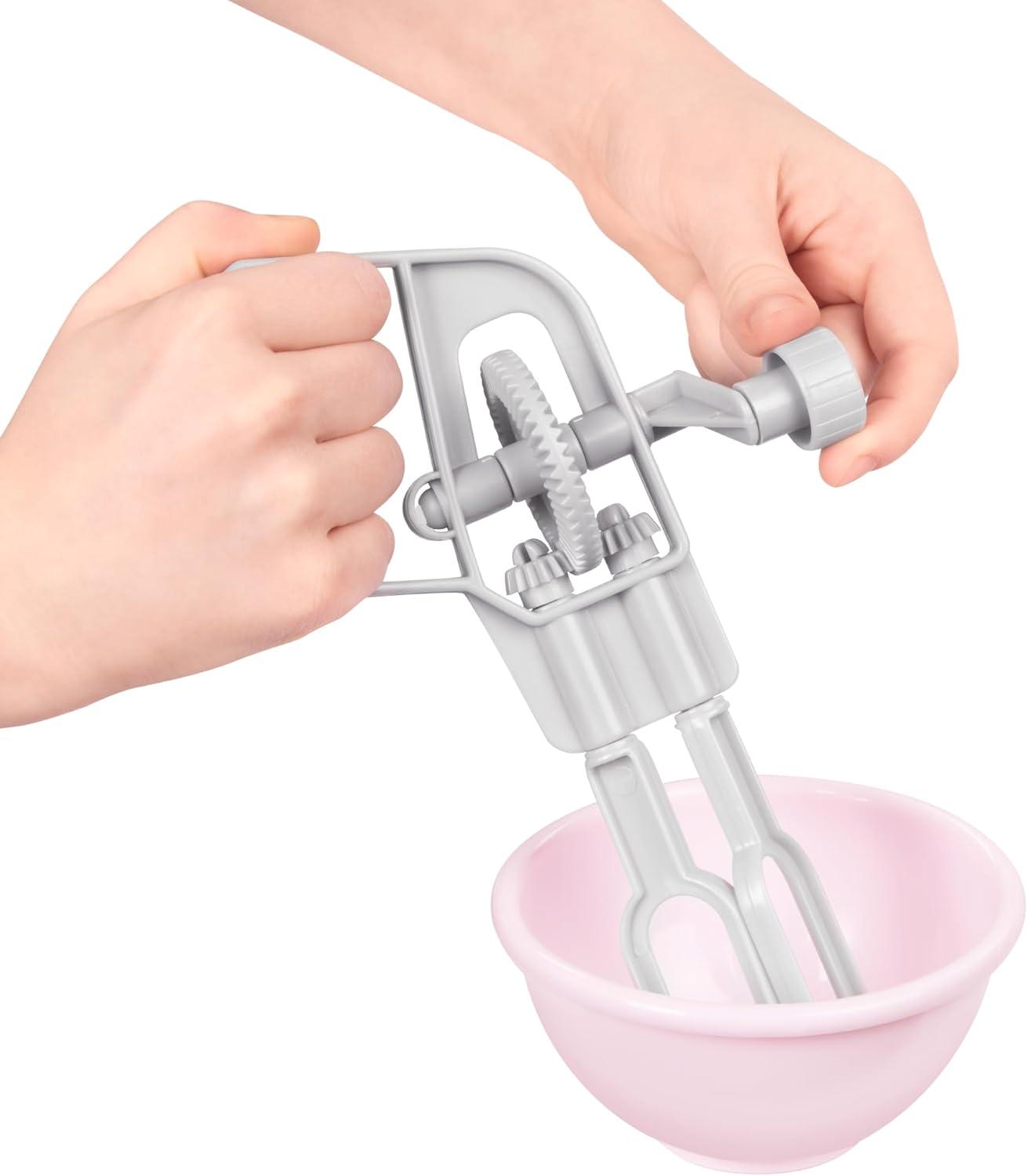 imageBattat Ustensiles de Cuisine pour Le dner de Huit Personnes Jeu de Cuisine et de ptisserie Batteur Main Rouleau ptisserie louche spatules et Encore Bac de Stockage 3 Ans et Jeu de cuisine