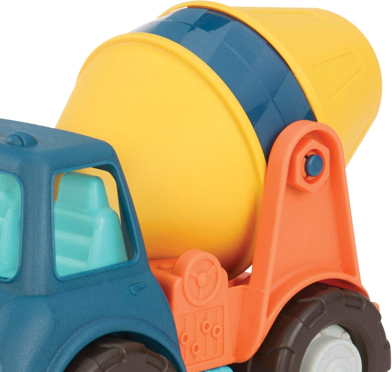 imageWonder Wheels by Battat VE1039C1Z Ensemble de 3 Camions Jouets Benne Remorque Btonnire Multicolore Ds 12 moisCamionsbennes camionsremorques camionscimentiers